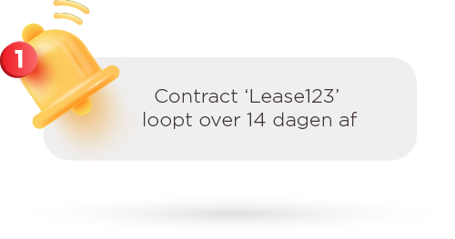 Contractbeheer notificatie