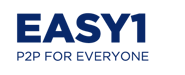 Easy1 logo blauw
